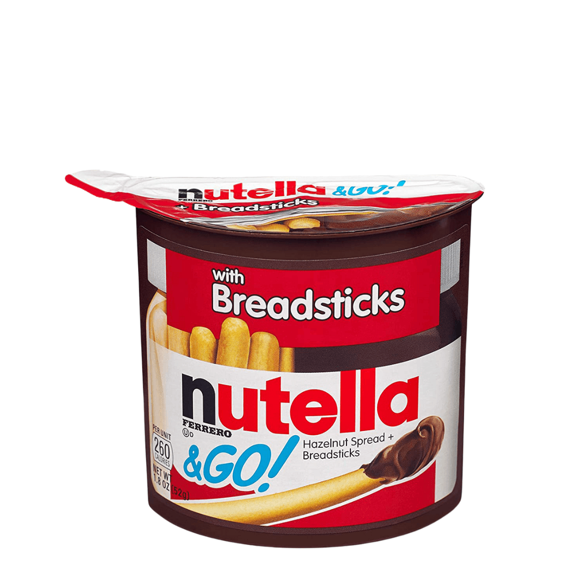 Nutella Go with Breadsticks