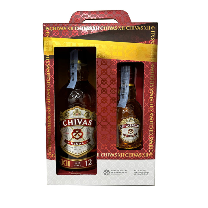 BOGO Chivas 12 Whisky 1L + 20cl FREE - Special Offer - Buy online with Fyxx for delivery.