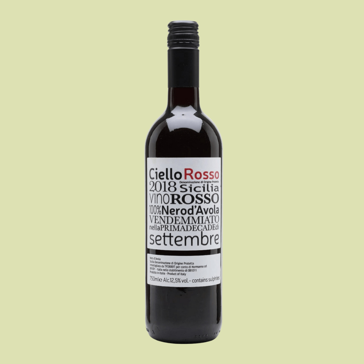 [JAS.H] Cantine Rallo | Ciello Rosso Nero d'Avola - Wine - Buy online with Fyxx for delivery.