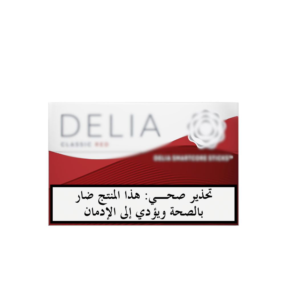 DELIA Classic Red - Heated Tobacco - Buy online with Fyxx for delivery.