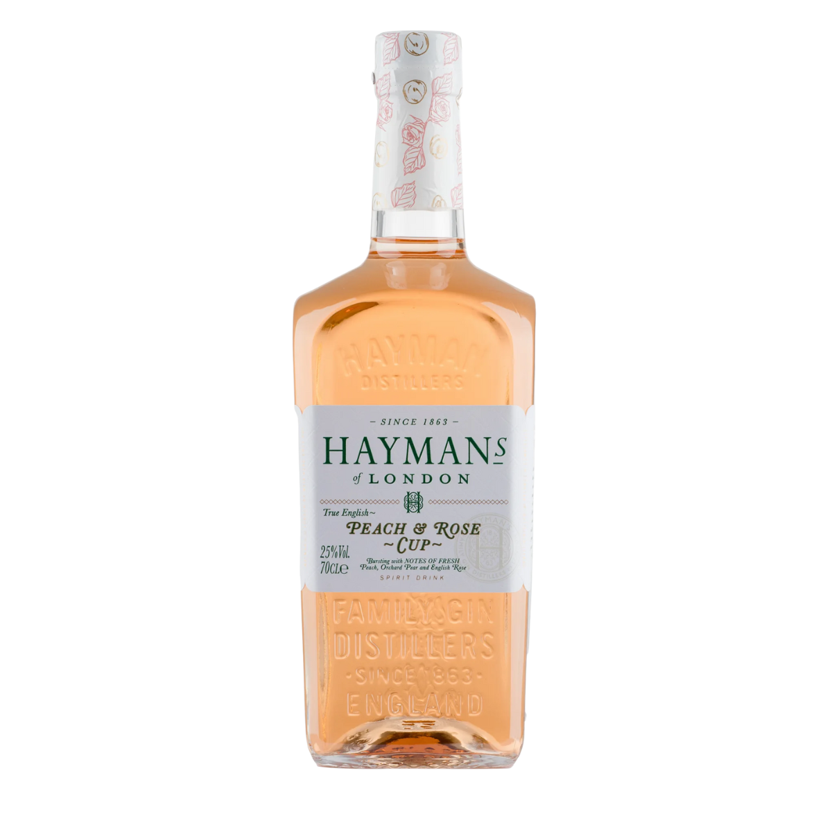 Hayman's Gin | Peach & Rose Cup - Gin - Buy online with Fyxx for delivery.