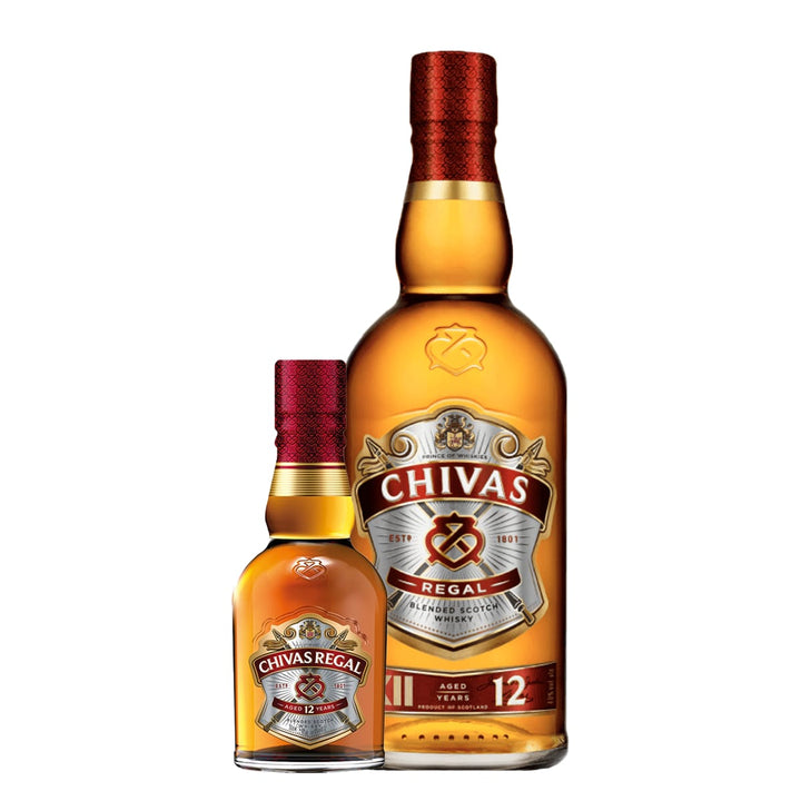 BOGO Chivas 12 Whisky 1L + 20cl FREE - Special Offer - Buy online with Fyxx for delivery.