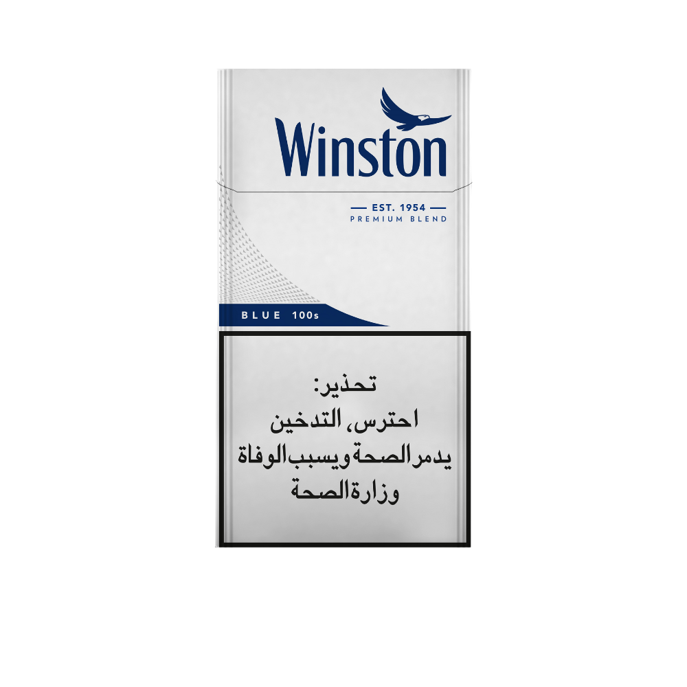 Winston Blue 100s - Cigarettes - Buy online with Fyxx for delivery.