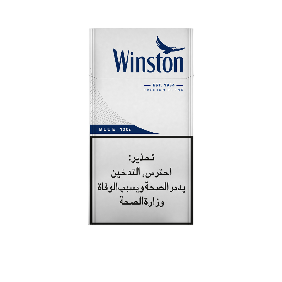 Winston Blue 100s - Cigarettes - Buy online with Fyxx for delivery.