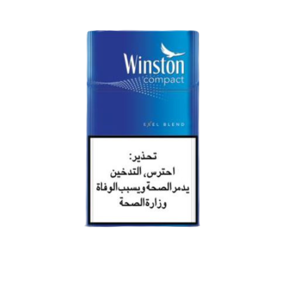 Winston Blue Compact - Cigarettes - Buy online with Fyxx for delivery.