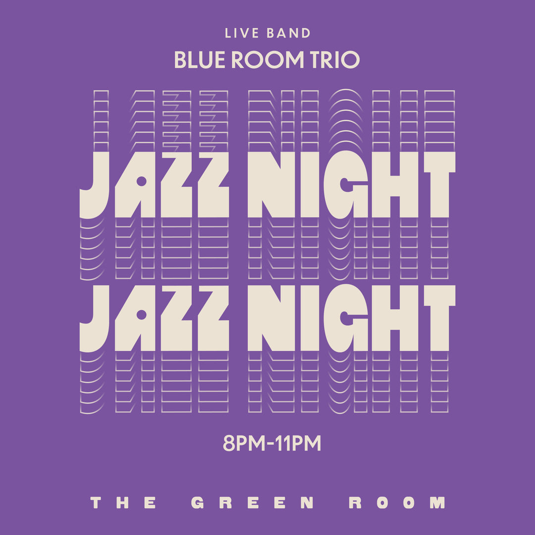 Jazz Night feat. Blue Room Trio (Tuesday, August 26) - Ticket - Buy online with Fyxx for delivery.