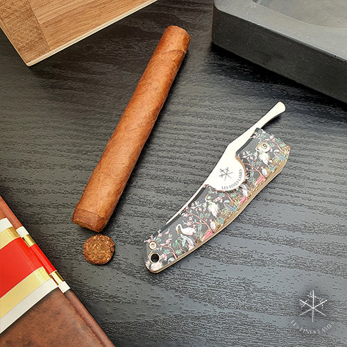Les Fines Lames l LE PETIT Cigar Cutter - Art Series - Cigar Accessory - Buy online with Fyxx for delivery.