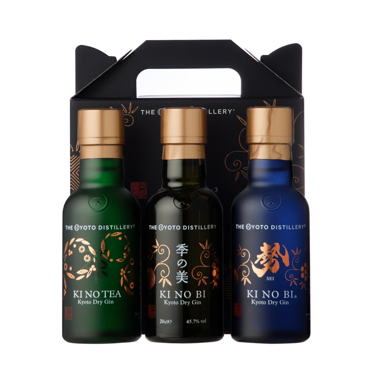 KYOTO | KI NO BI³ - Kyoto Dry Gin Tasting Set - Gin - Buy online with Fyxx for delivery.