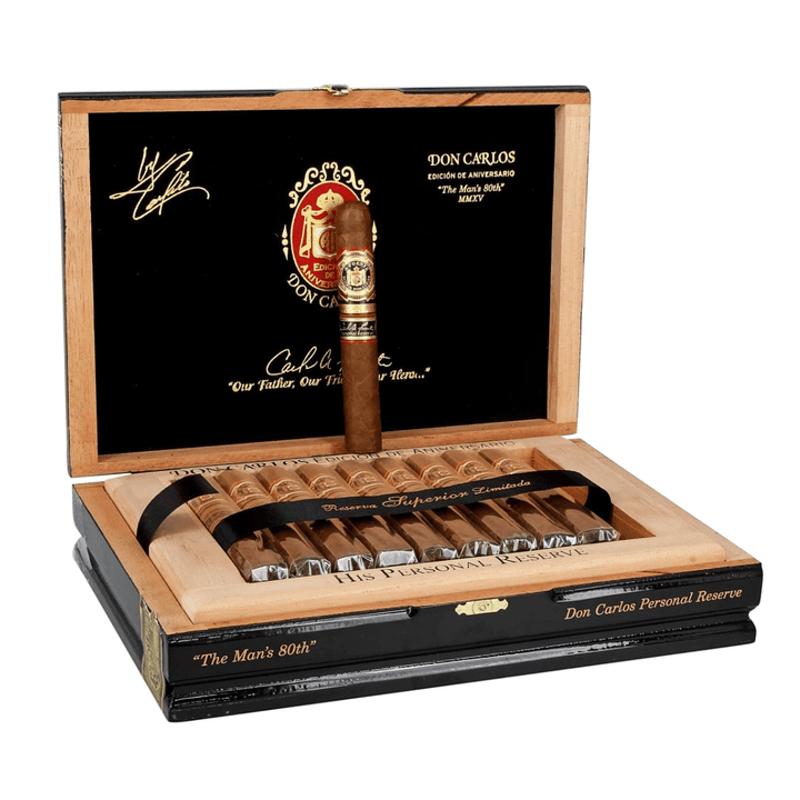 A. Fuente | OpusX "The Man's 80th" Don Carlos Personal Reserve - Cigars - Buy online with Fyxx for delivery.