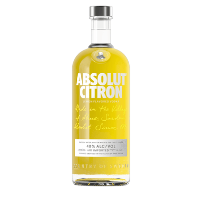 Absolut | Citron - Vodka - Buy online with Fyxx for delivery.