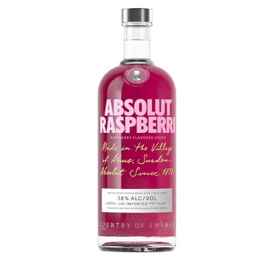 Absolut | Raspberri - Vodka - Buy online with Fyxx for delivery.