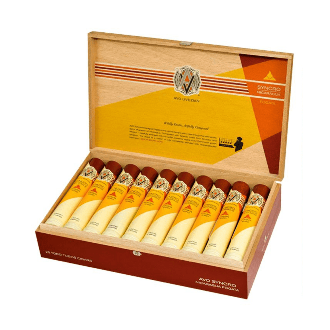 AVO Syncro | Nicaragua Fogata Toro (Tubos) - Cigars - Buy online with Fyxx for delivery.