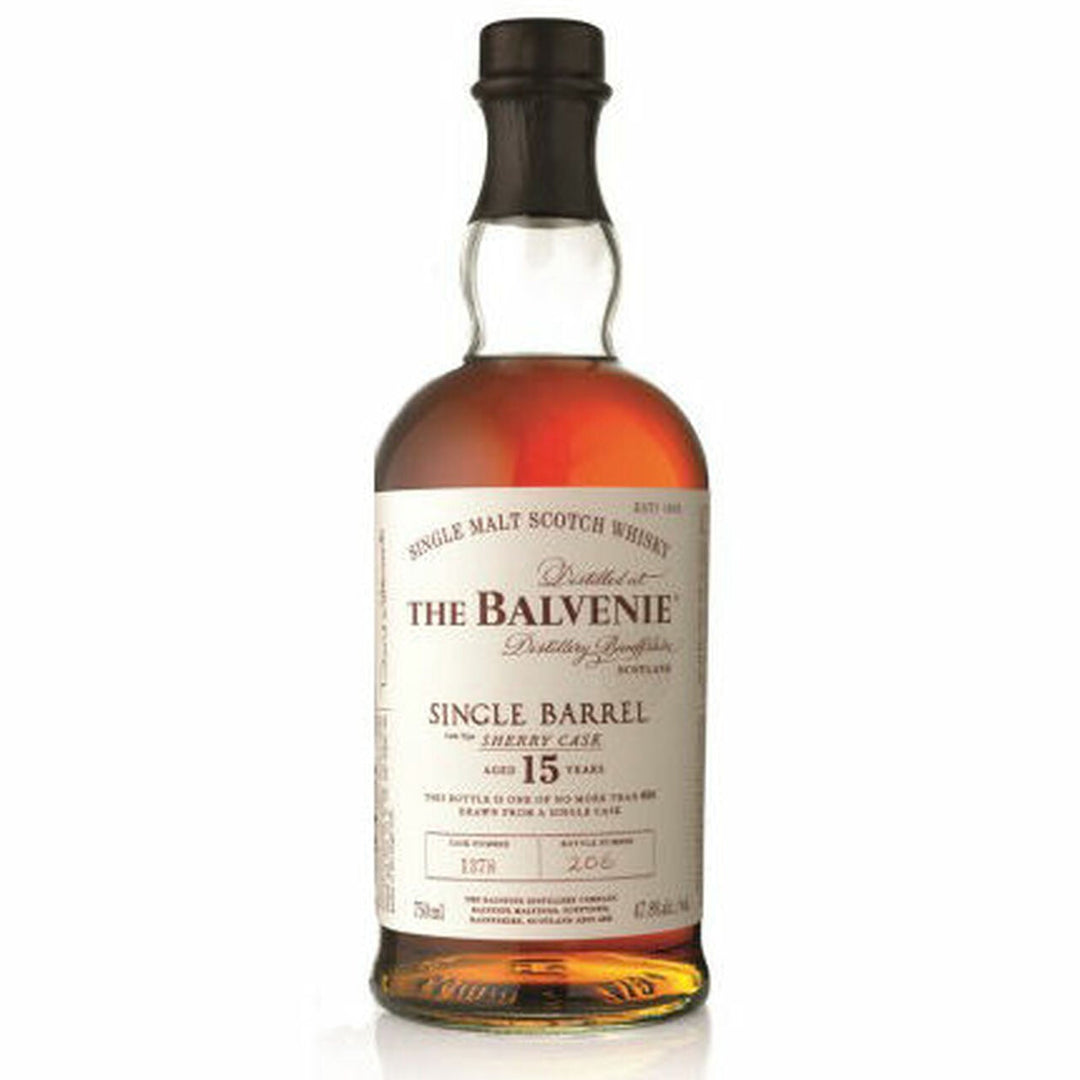 The Balvenie | Single Barrel - Sherry Cask - 15 Years - Whisky - Buy online with Fyxx for delivery.