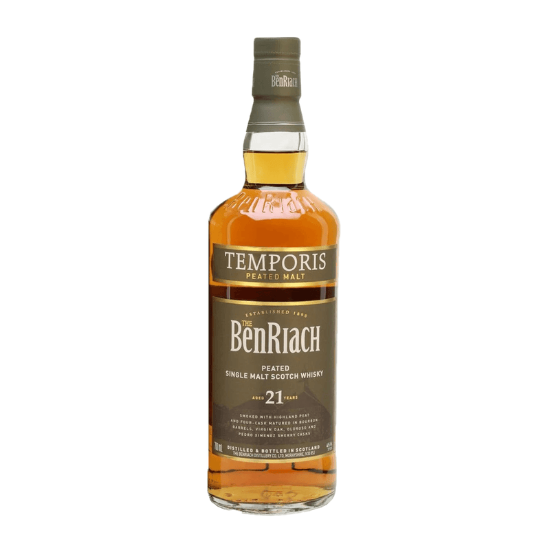 BenRiach | Peated - Aged 21 Years - Whisky - Buy online with Fyxx for delivery.