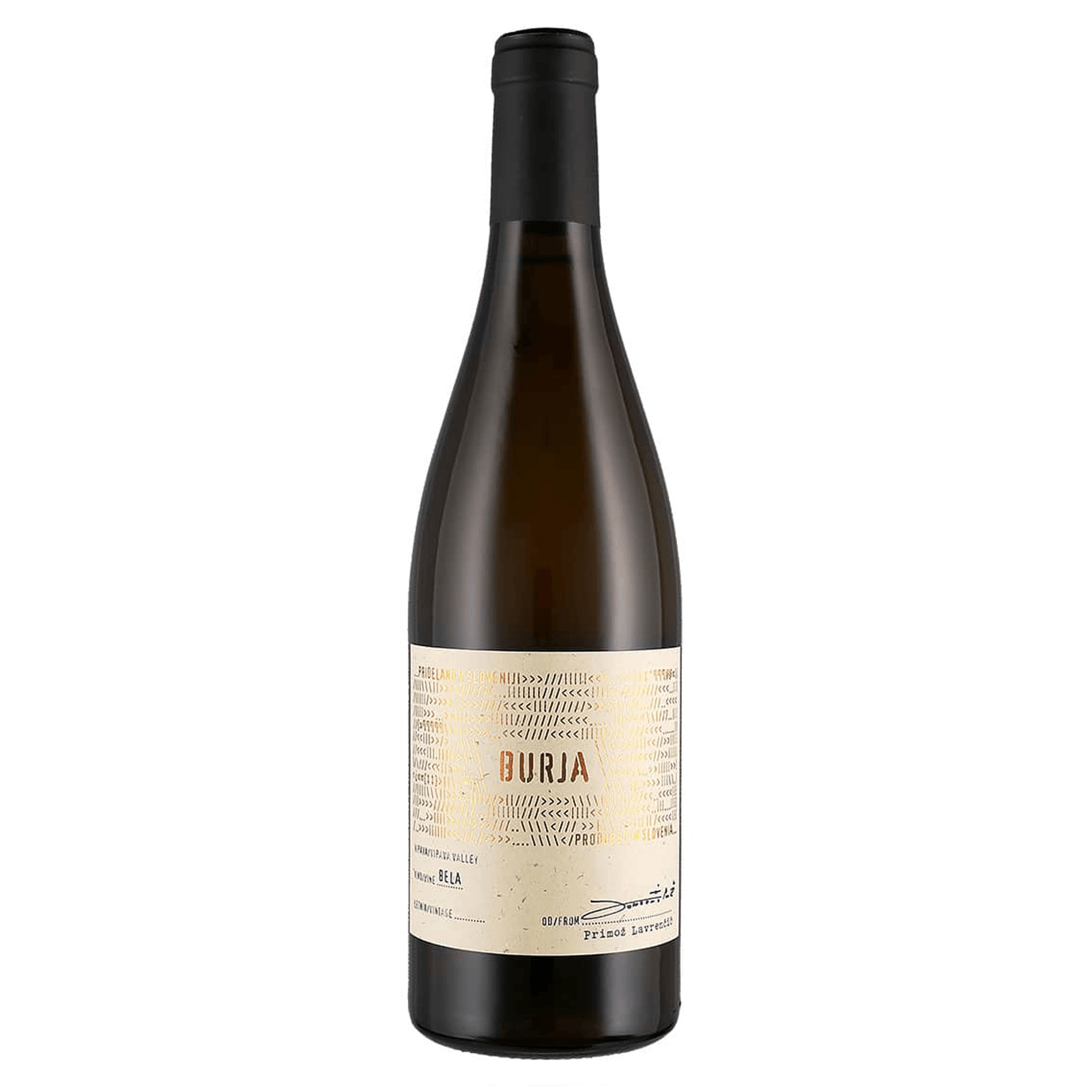 Burja | "Bela" - Wine - Buy online with Fyxx for delivery.