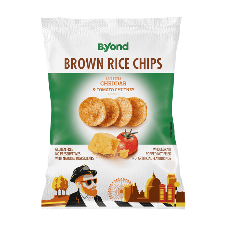 B.Yond Brown Rice Chips - Snack Food - Buy online with Fyxx for delivery.