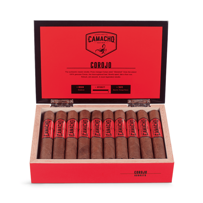 Camacho | Corojo Robusto - Cigars - Buy online with Fyxx for delivery.