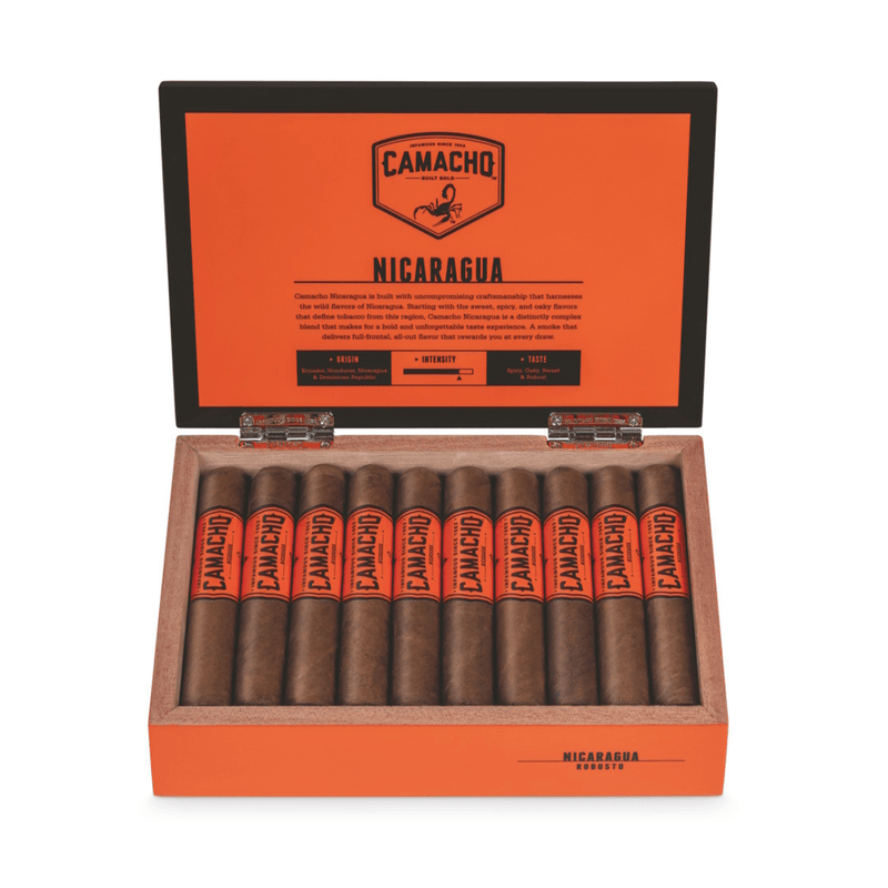 Camacho Nicaragua Robusto - Cigars - Buy online with Fyxx for delivery.