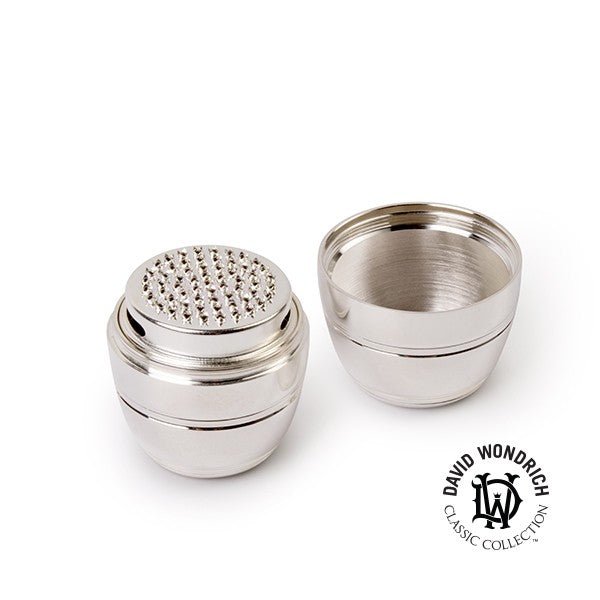 Cocktail Kingdom | ASHLEY® Nutmeg Grater (Silver-Plated) - Bar Accessory - Buy online with Fyxx for delivery.