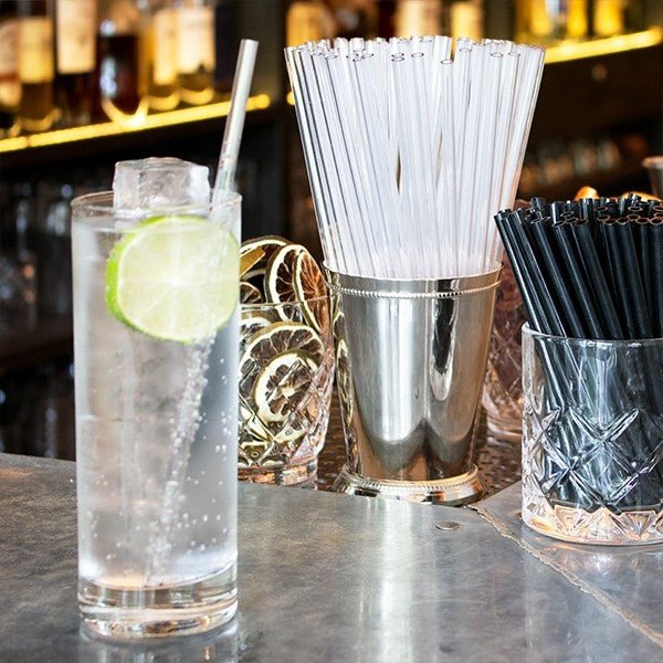 Cocktail Kingdom | BUSWELL® Reusable Straws (20cm) - Bar Accessory - Buy online with Fyxx for delivery.