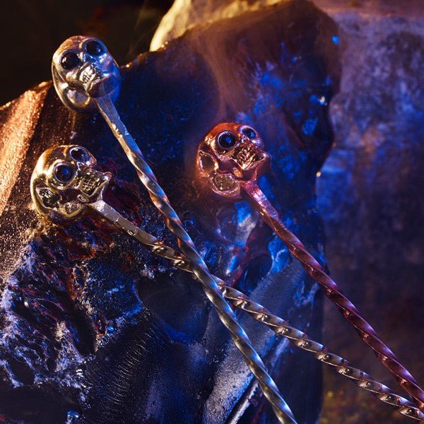 Cocktail Kingdom | Skull Barspoon - Bar Accessory - Buy online with Fyxx for delivery.