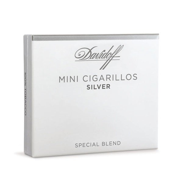 Davidoff Mini 20 Cigarillos Silver - Fyxx-Cigars-Fyxx