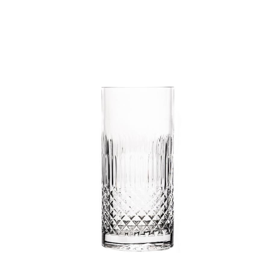 Luigi Bormioli | Diamante Hiball Tumbler Glass - Glassware - Buy online with Fyxx for delivery.