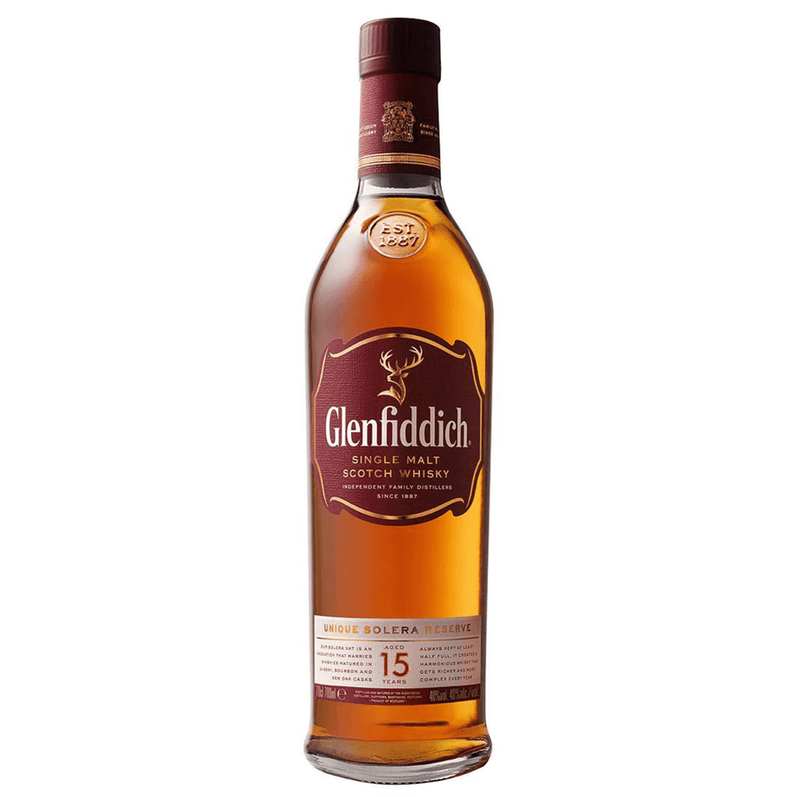 Glenfiddich Special Solera Single Malt 15 Years - Whisky - Buy online with Fyxx for delivery.