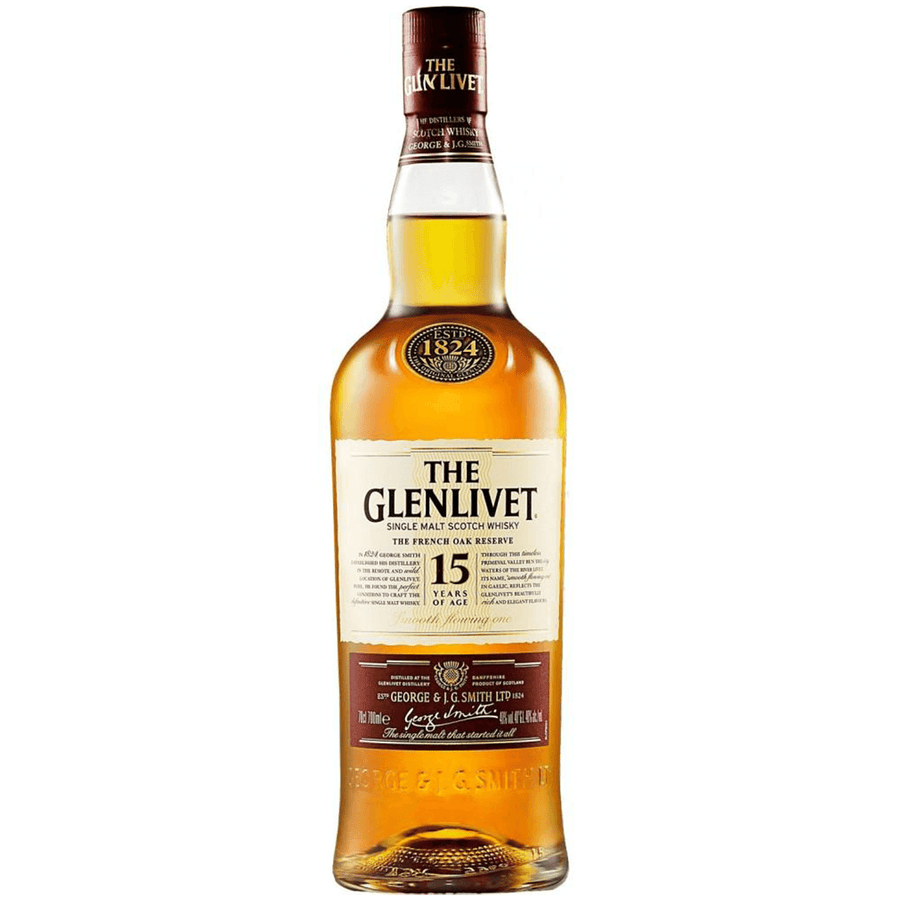 The Glenlivet | 15 Year Old - Whisky - Buy online with Fyxx for delivery.