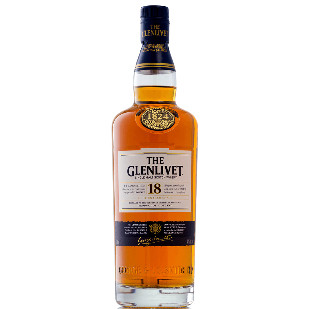 The Glenlivet | 18 Year Old - Whisky - Buy online with Fyxx for delivery.