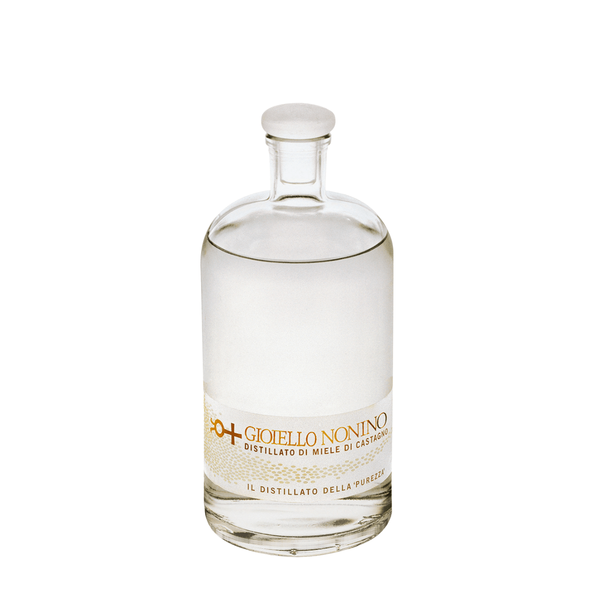 Grappa Nonino | GIOIELLO® distillato di miele di Castagno (Chestnut Honey) - Liqueurs - Buy online with Fyxx for delivery.
