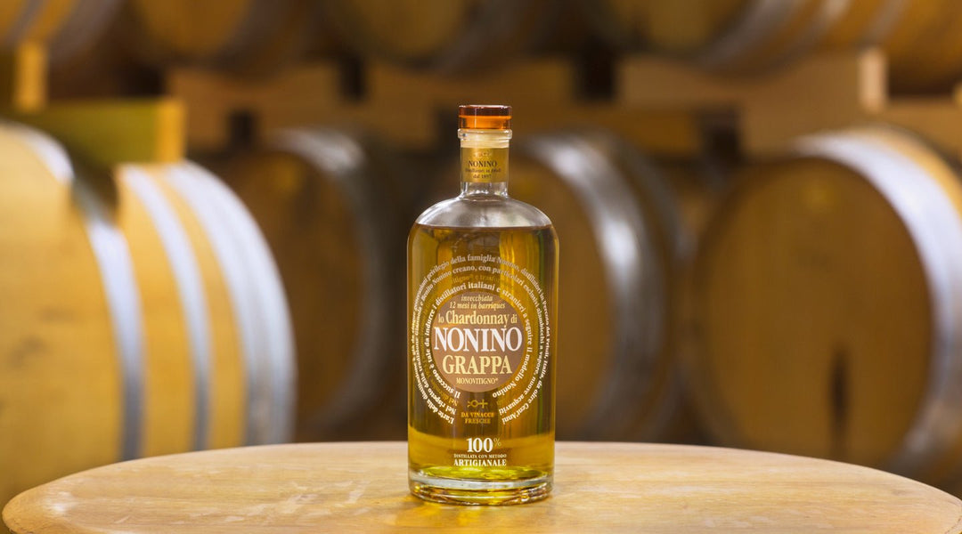 Grappa Nonino | lo Chardonnay di Nonino - Aged 12 Months - Liqueurs - Buy online with Fyxx for delivery.