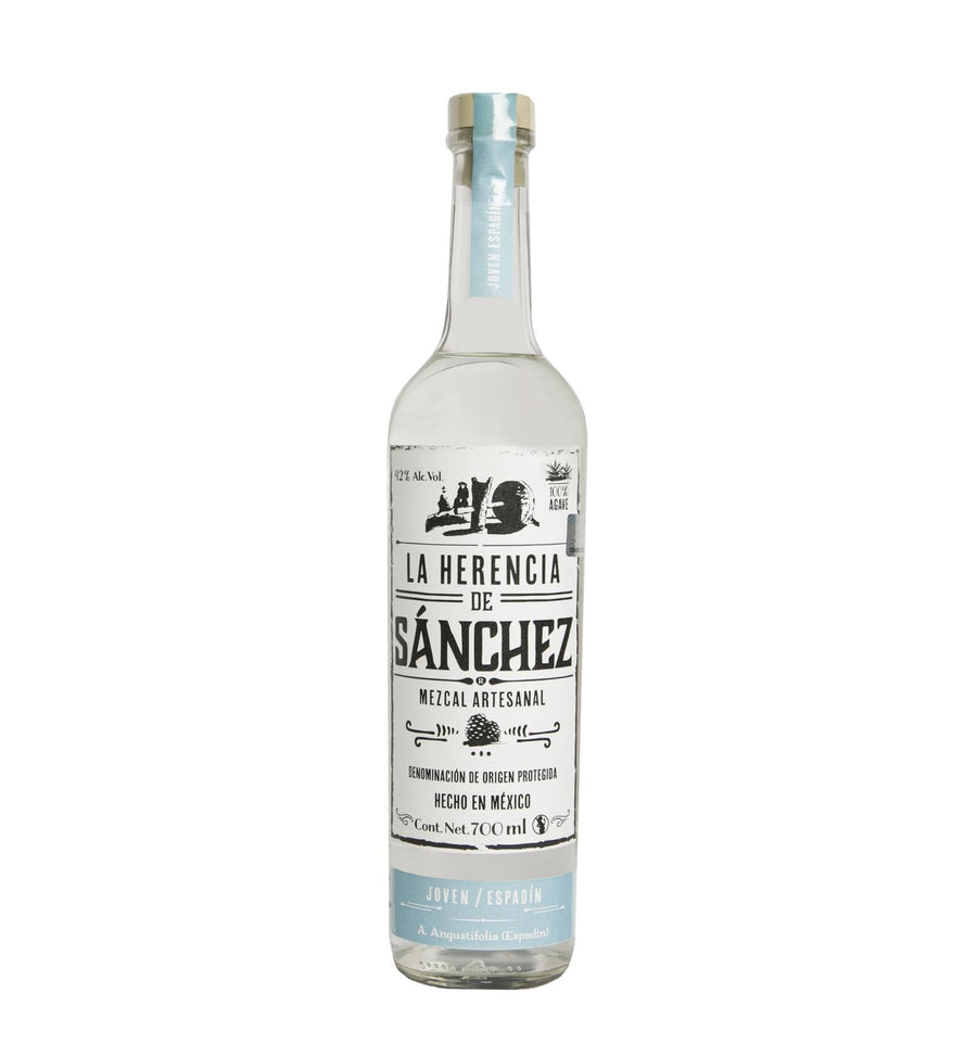 La Herencia De Sánchez Joven Espadín - Mezcal - Buy online with Fyxx for delivery.