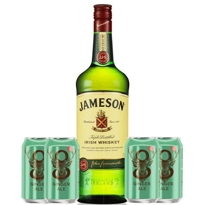 Jameson & Ginger Ale - Bundle | Whisky & Mixer - Buy online with Fyxx for delivery.
