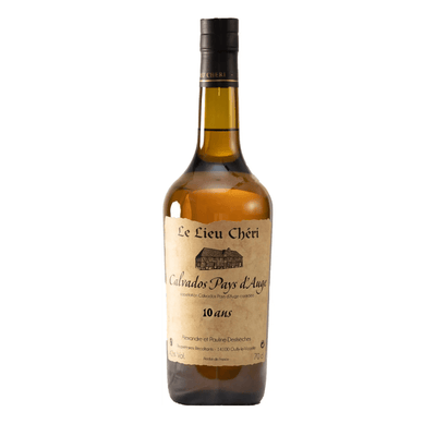 Le Lieu Cheri | Calvados Pays d'Auge 10 Years - Cognac/Brandy - Buy online with Fyxx for delivery.