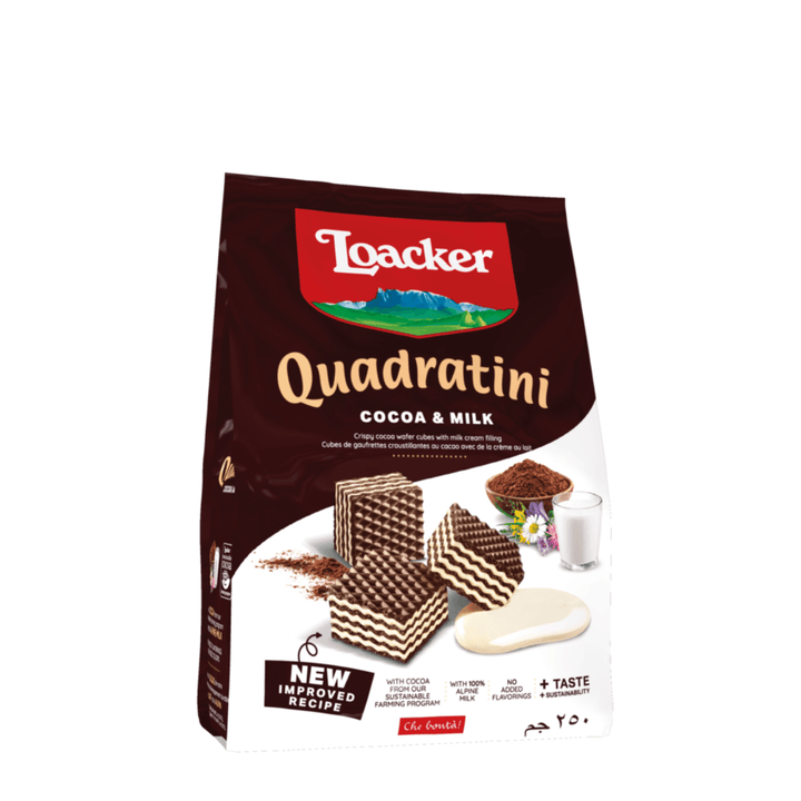 Loacker Quadratini Wafers - Snack Food - Buy online with Fyxx for delivery.