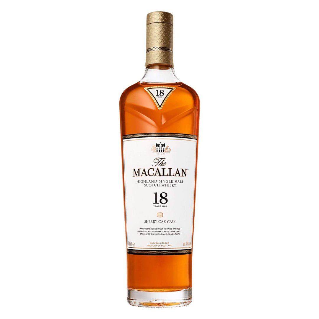 The Macallan | Sherry Oak 18 Years Old - Whisky - Buy online with Fyxx for delivery.