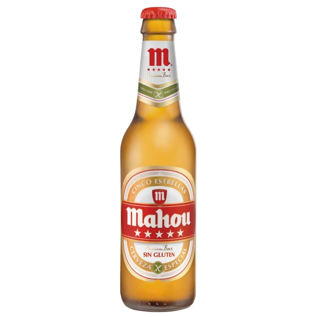 Mahou Cinco Estrellas (Gluten-Free) - Beer - Buy online with Fyxx for delivery.