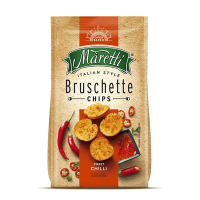 Maretti | Bruschette Chips - Sweet Chilli - Snack Food - Buy online with Fyxx for delivery.
