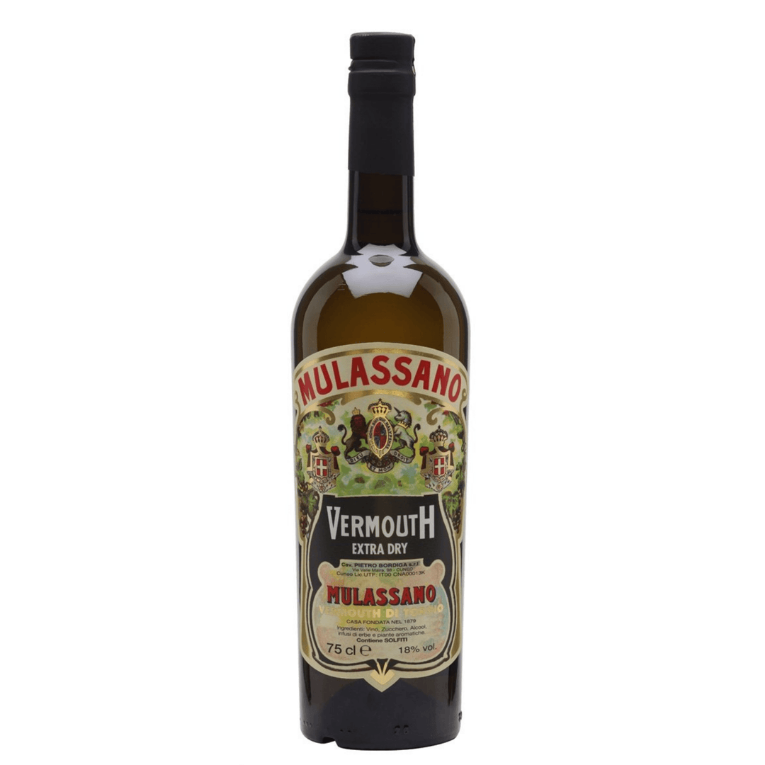 Mulassano Vermouth Extra Dry - Liqueurs - Buy online with Fyxx for delivery.