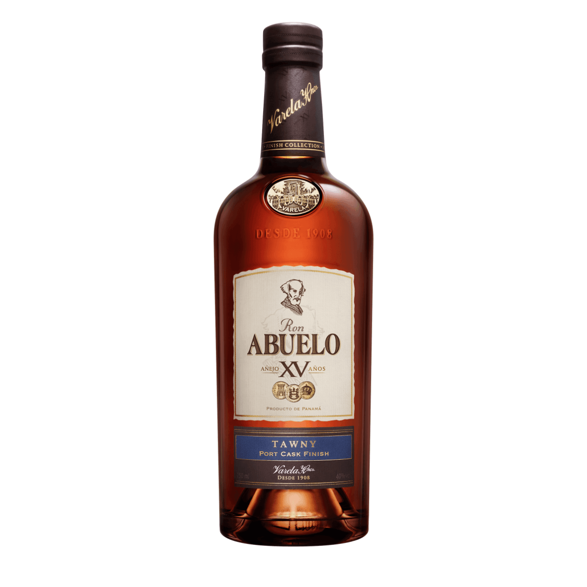Ron Abuelo | Añejo XV - Tawny Port Cask Finish - Adventurous Range - Rum - Buy online with Fyxx for delivery.