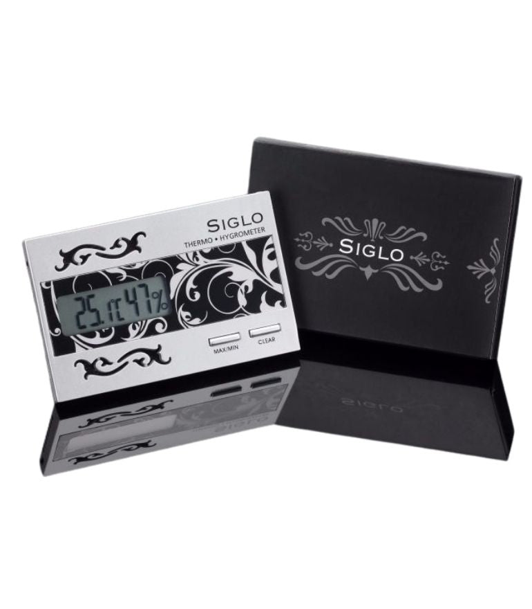 Siglo Digital Thermo-Hygrometer - Cigar Accessory - Buy online with Fyxx for delivery.