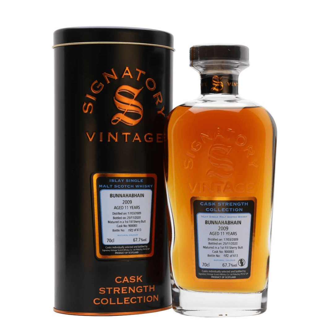 Signatory Bunnahbahain 11 Years 2009 - Whisky - Buy online with Fyxx for delivery.