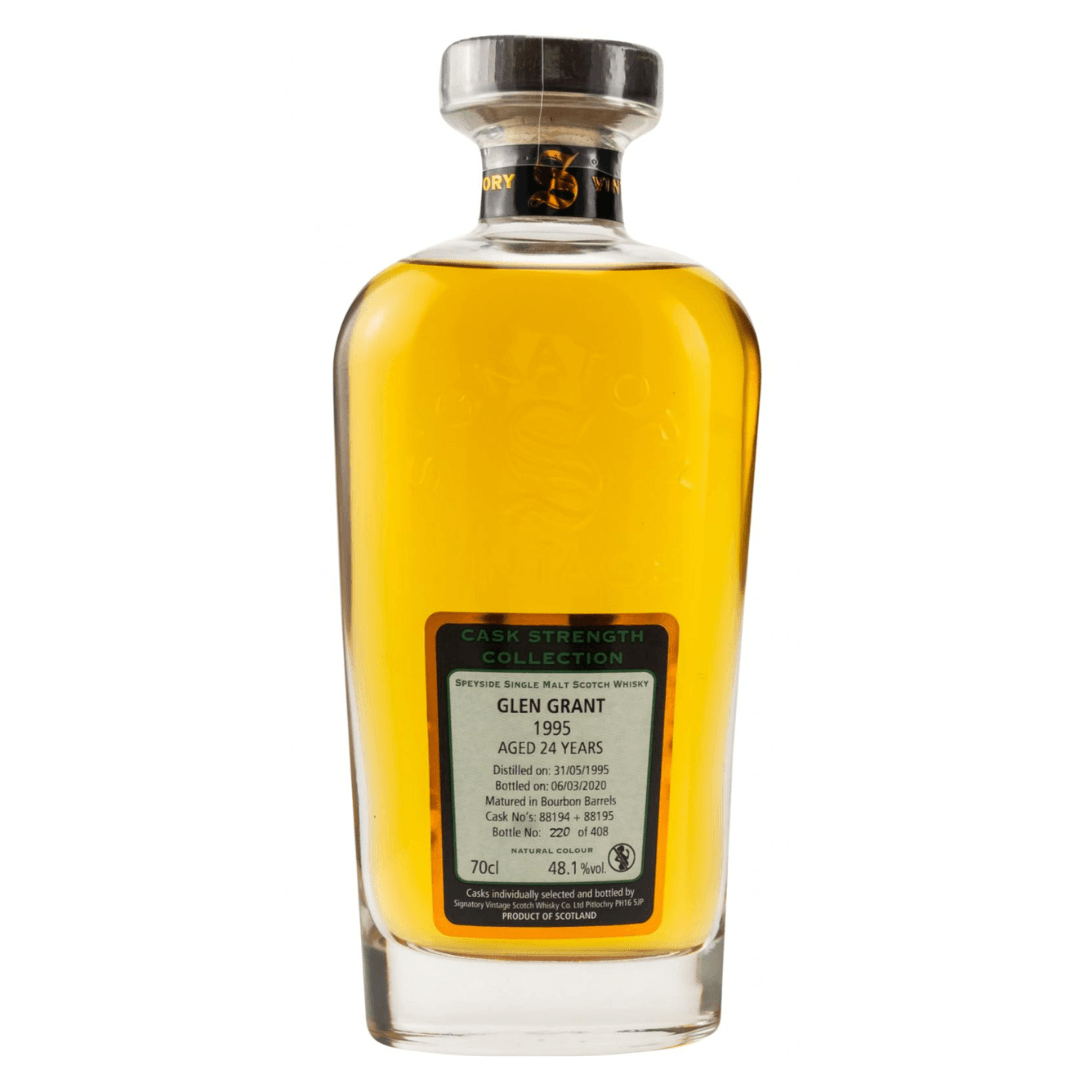 Signatory Glen Grant 24 Years 1995 - Whisky - Buy online with Fyxx for delivery.