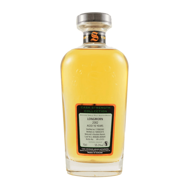 Signatory Longmorn 16 Years 2002 - Whisky - Buy online with Fyxx for delivery.