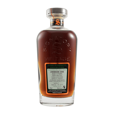 Signatory Vintage | Linkwood 13 Years 2006 Sherry Cask Finish - Cask Strength Collection - Whisky - Buy online with Fyxx for delivery.