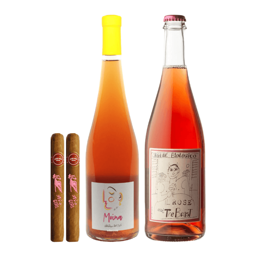 Sip, Sparkle, and Smoke. - Bundle | Wine & Cigar - Buy online with Fyxx for delivery.