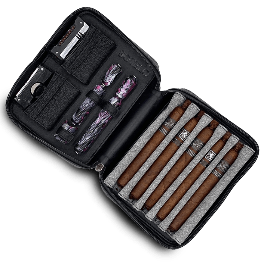 Sotelo | Aficionado Travel Cigar Case - Cigar Accessory - Buy online with Fyxx for delivery.