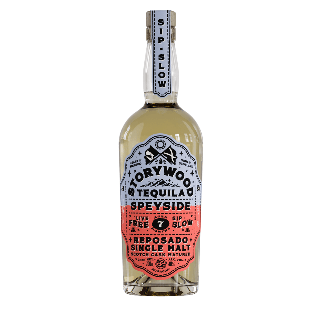 Storywood Tequila | Speyside Reposado Single Malt Scotch Cask Matured - Aged 7 Months - Tequila - Buy online with Fyxx for delivery.