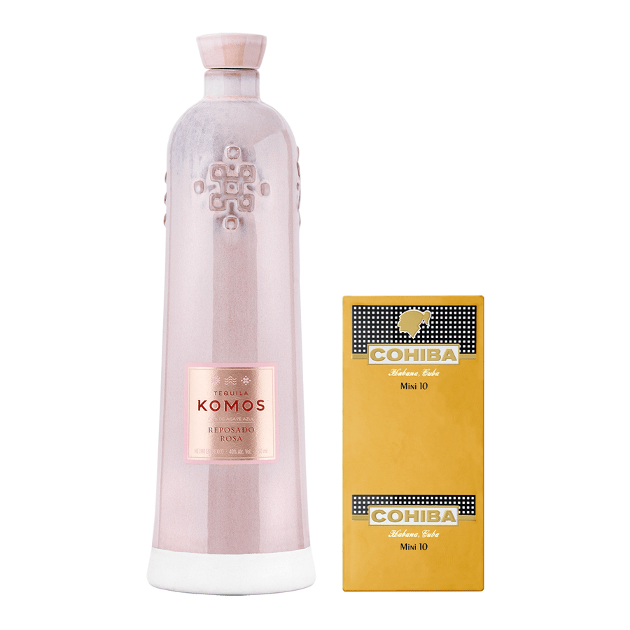 Tequila Komos | Cristalino Añejo +Toscano Classico - Bundle | Tequila & Cigar - Buy online with Fyxx for delivery.